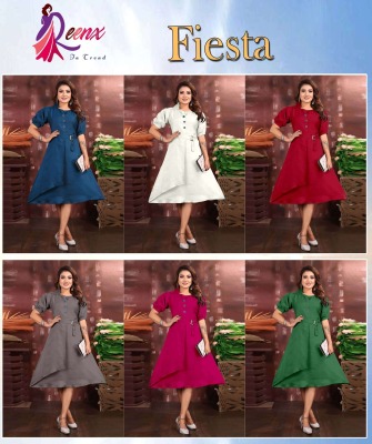 Fiesta By Reenx brand western top with belt at wholsale rate western wear catalogs