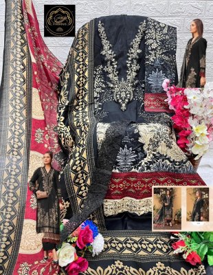 Firdous by M prints vol 01 pure cotton print with embroidered unstitched Pakistani suit catalogue pakistani suit catalogs
