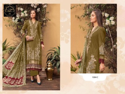 Firdous by M prints vol 01 pure cotton print with embroidered unstitched Pakistani suit catalogue pakistani suit catalogs