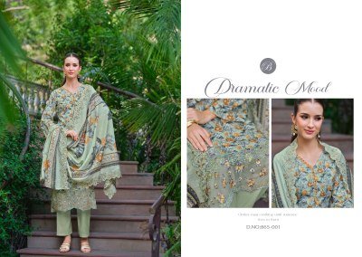 Fiza by Belliza Designer Premium Pure Cotton Readymade Suits with Heavy Embroidery And Dupatta for Wholesale readymade suit catalogs