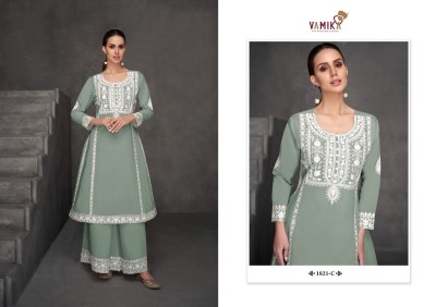 Fiza by Vamika heavy cotton thread work readymade suit catalogue at affordable rate readymade suit catalogs