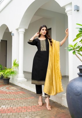 Fiza vol 2 by Vaniska straight roman silk fancy kurti pant and dupatta catalogue readymade suit catalogs