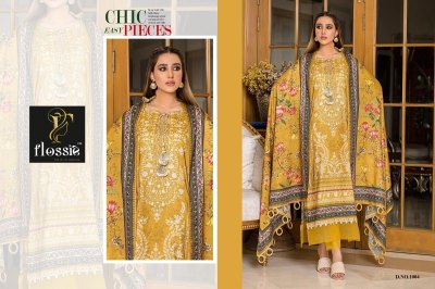 Flossie present Firdous lawn pure cotton unique embroidered Pakistani suit catalogue at wholesale price pakistani suit catalogs