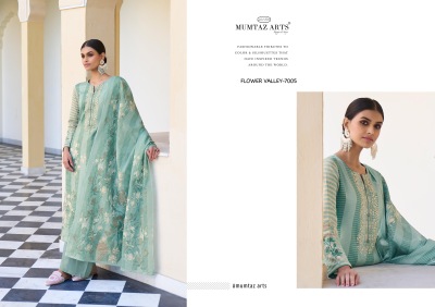 Flower valley by mumtaz arts pure satin digital printed dress material catalogue at low rate salwar kameez catalogs