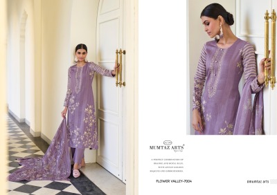 Flower valley by mumtaz arts pure satin digital printed dress material catalogue at low rate salwar kameez catalogs