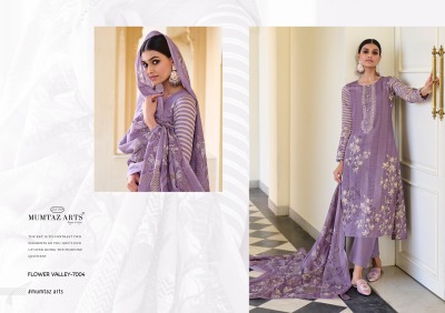 Flower valley by mumtaz arts pure satin digital printed dress material catalogue at low rate salwar kameez catalogs