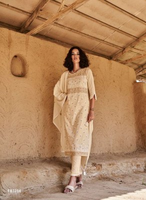Four Buttons Veda Pure Linen Cotton Kurti Pant And Dupatta set wholesale Kurti catalogue  kurtis catalogs