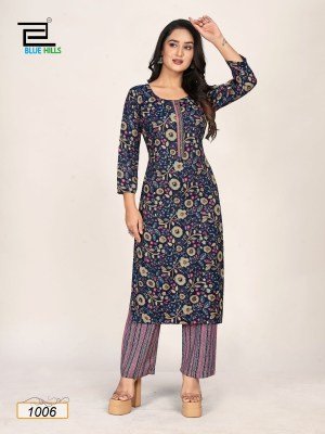 Fresh Sip by Blue Hills reyon capsule printed readymade suit catalogue at affordable rate readymade suit catalogs