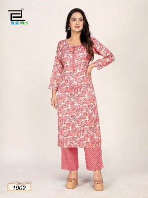 Fresh Sip by Blue Hills reyon capsule printed readymade suit catalogue at affordable rate readymade suit catalogs