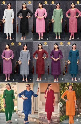 G star by Tunic House Georgette chikankari fancy Kurti Collection at low price kurtis catalogs