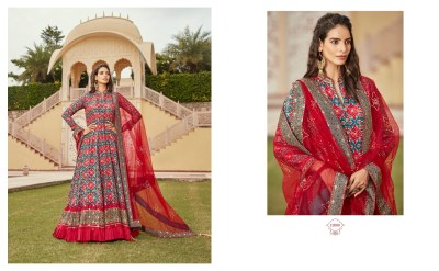 GAJGAMINI by virasat Designer Gown Exclusive Collection at  wholesale price gown catalogs