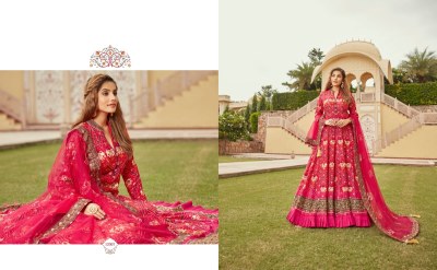 GAJGAMINI by virasat Designer Gown Exclusive Collection at  wholesale price gown catalogs