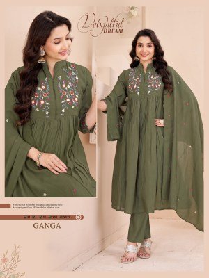 GANGA Mal Chanderi Combo Set for Women Size wise Combo Set