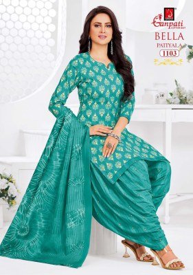 GANPATI BELLA PATIYALA VOL-11 Readymade Pure Cotton Printed Patiyala Dress wholesale catalogs