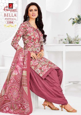 GANPATI BELLA PATIYALA VOL-11 Readymade Pure Cotton Printed Patiyala Dress readymade suit catalogs