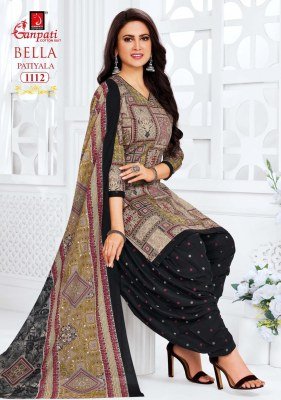GANPATI BELLA PATIYALA VOL-11 Readymade Pure Cotton Printed Patiyala Dress readymade suit catalogs