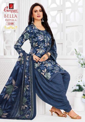 GANPATI BELLA PATIYALA VOL-11 Readymade Pure Cotton Printed Patiyala Dress readymade suit catalogs