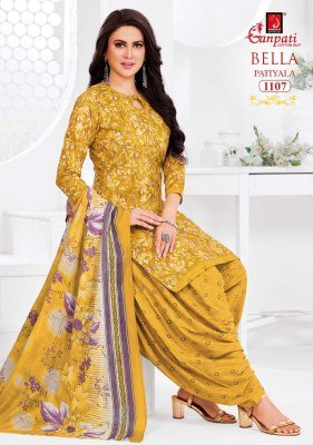GANPATI BELLA PATIYALA VOL-11 Readymade Pure Cotton Printed Patiyala Dress readymade suit catalogs