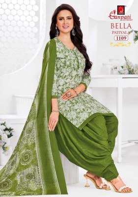 GANPATI BELLA PATIYALA VOL-11 Readymade Pure Cotton Printed Patiyala Dress readymade suit catalogs