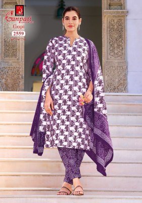 GANPATI GOPI Vol-16 Pure Cotton Printed Kurti Pant Dupatta Set kurti pant with dupatta Catalogs