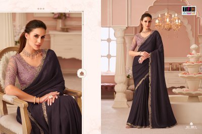 The Fashion Hub Salsa Style Georgette  Saree Catalogue Pcs Wholesale Rate  sarees catalogs