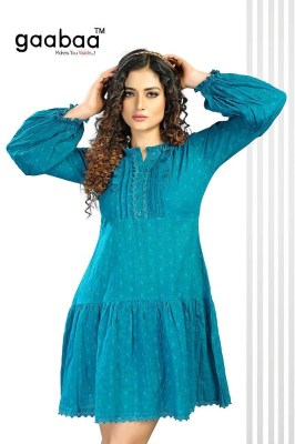 Gaabaa Royal Cotton Dobby Buti Princess Pattern western short top wholesaler price in India  kurtis catalogs