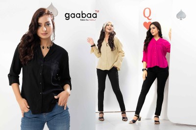 Gaabaa present D no 1712 Premium Rayon Shirt With Pockets catalogue at affordable rate western wear catalogs