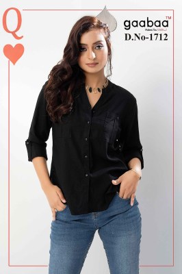 Gaabaa present D no 1712 Premium Rayon Shirt With Pockets catalogue at affordable rate western wear catalogs