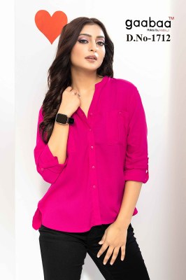 Gaabaa present D no 1712 Premium Rayon Shirt With Pockets catalogue at affordable rate western wear catalogs
