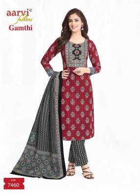 Gamthi vol 9 by Aarvi  Traditional cotton readymade salwar suit  collection in low budget  readymade suit catalogs
