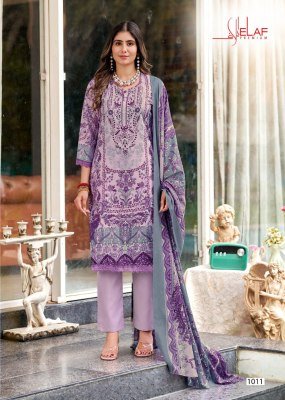Ganesha ELAF Premium Vol-1 Readymade Karachi Designer Cotton 3-Piece Set Karachi suits catalogs