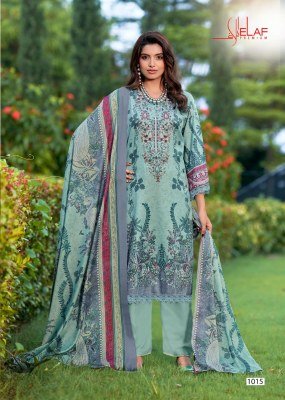 Ganesha ELAF Premium Vol-1 Readymade Karachi Designer Cotton 3-Piece Set Karachi suits catalogs