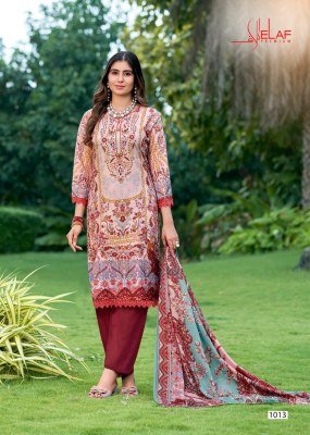 Ganesha ELAF Premium Vol-1 Readymade Karachi Designer Cotton 3-Piece Set Karachi suits catalogs