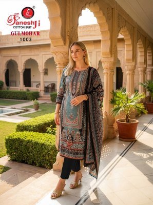 Ganeshji Gulmohar Vol-1 Readymade Kurti Pant with Dupatta Set kurti pant with dupatta Catalogs