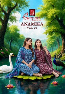 Ganpati Anamika Vol 2 Cotton Pant Suits Wholesale Supplier 