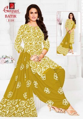 Ganpati Batik Patiyala Vol 11 Dress Material Wholesale Rate  dress material catalogs