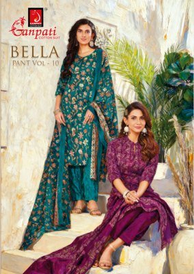 Ganpati Bella Vol-10 Pure Cotton Suit Collection 
