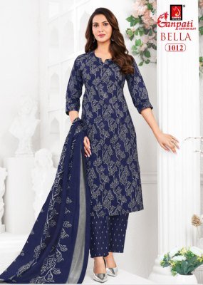 Ganpati Bella Vol-10 Pure Cotton Suit Collection readymade suit catalogs