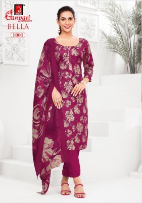 Ganpati Bella Vol-10 Pure Cotton Suit Collection readymade suit catalogs