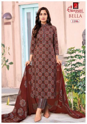 Ganpati Bella Vol-11 Pure Cotton Printed Kurti Pant with Dupatta kurti pant with dupatta Catalogs