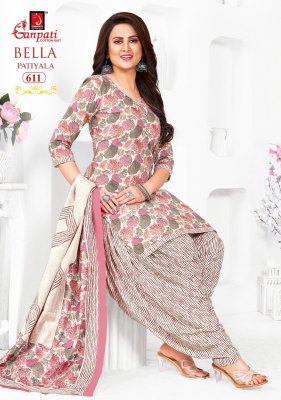 Ganpati Bella Vol 6 Cotton Readymade Patiyala Suit wholesale Price  readymade suit catalogs