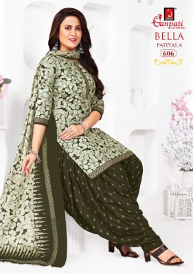 Ganpati Bella Vol 6 Cotton Readymade Patiyala Suit wholesale Price  readymade suit catalogs