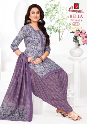 Ganpati Bella Vol 6 Cotton Readymade Patiyala Suit wholesale Price  readymade suit catalogs