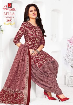 Ganpati Bella Vol 6 Cotton Readymade Patiyala Suit wholesale Price  readymade suit catalogs
