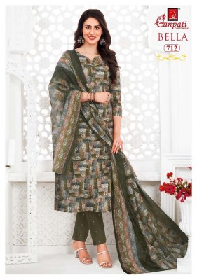 Ganpati Bella Vol 7 Kurti Pant With Dupatta Pure Cotton Printed Kurti Wholesale kurtis catalogs