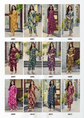 Ganpati Casual Comfort Vol 6 Long Co-ord Set Wholesale Price co ord set catalogs