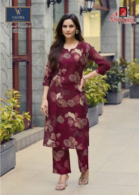 Ganpati Casual Comfort Vol 6 Long Co-ord Set Wholesale Price co ord set catalogs