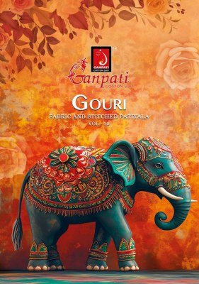 Ganpati Gouri Vol 10 Readymade Patiyala Dress  Pure Cotton Printed Top  Bottom And Dupatta Wholesale kurtis catalogs