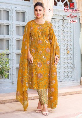 Ganpati Lizza Vol-3 Pure Cotton Printed Kurti Pant with Dupatta kurti pant with dupatta Catalogs