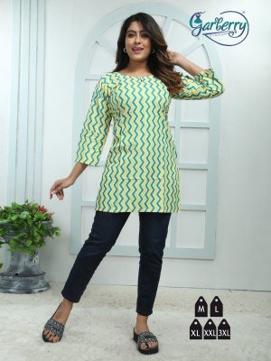 Garberry present fancy pure cotton fabric western top catalogue at low rate western wear catalogs